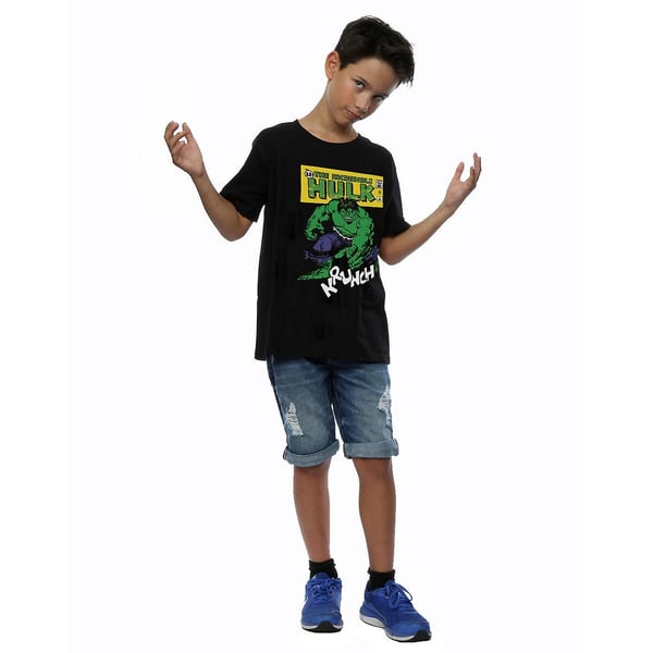 Hulk Boys Krunch Cotton T-Shirt