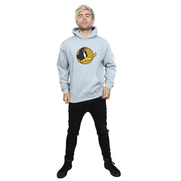 Looney Tunes Mens Daffy Duck Dotted Profile Hoodie