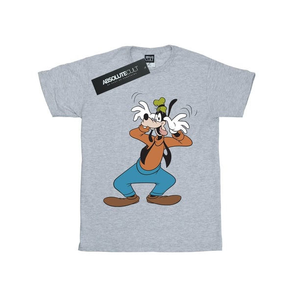 Disney Girls Crazy Goofy Cotton T-Shirt