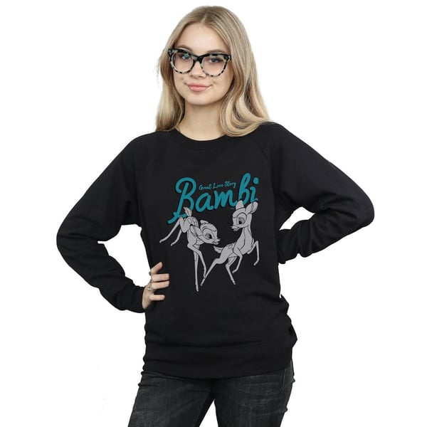 Disney Womens/Ladies Bambi Great Love Story Sweatshirt