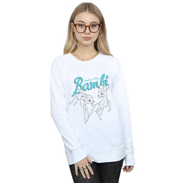 Disney Womens/Ladies Bambi Great Love Story Sweatshirt