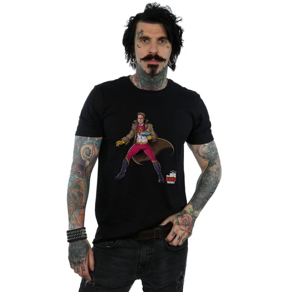 The Big Bang Theory Mens Leonard Superhero T-Shirt
