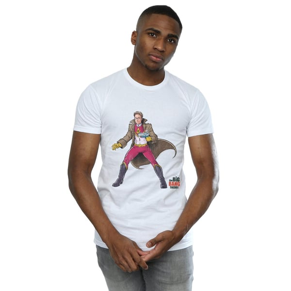 The Big Bang Theory Mens Leonard Superhero T-Shirt