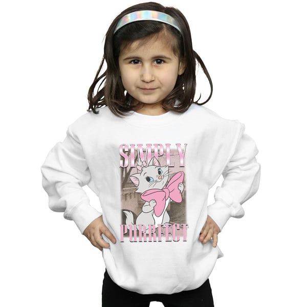 Disney Girls Aristocats Marie Simply Purrfect Homage Sweatshirt