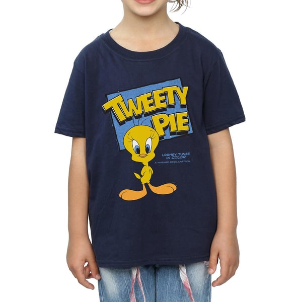 Looney Tunes Girls Tweety Pie Cotton T-Shirt