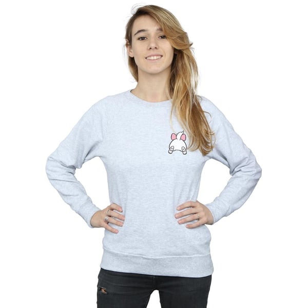 Disney Womens/Ladies Aristocats Marie Backside Breast Print Sweatshirt