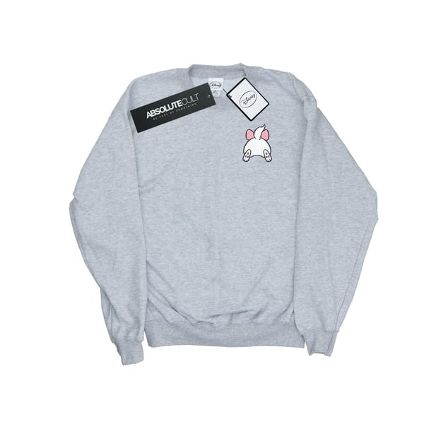 Disney Womens/Ladies Aristocats Marie Backside Breast Print Sweatshirt