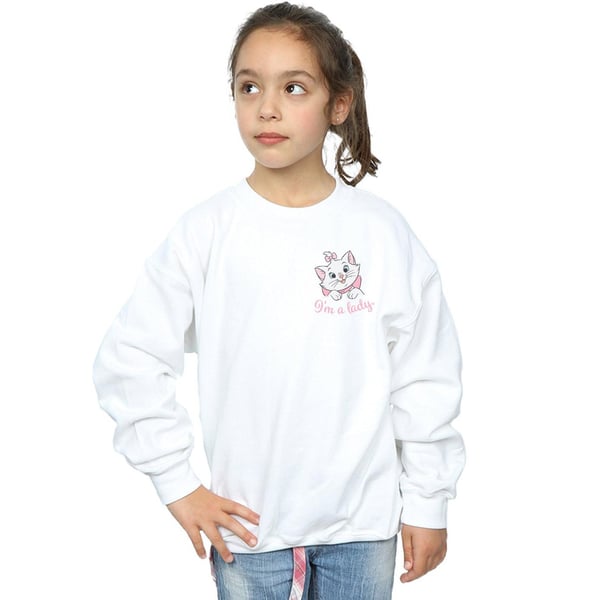 Disney Girls Aristocats Marie I´m A Lady Breast Print Sweatshirt
