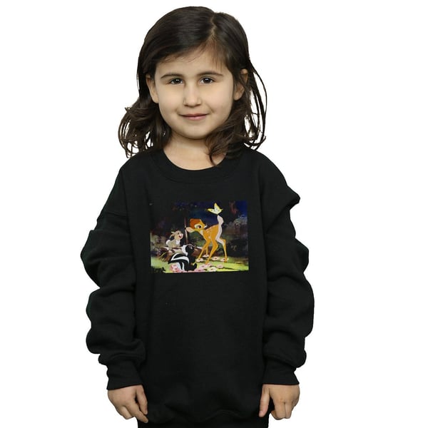 Disney Girls Bambi Tail Butterfly Still Sweatshirt