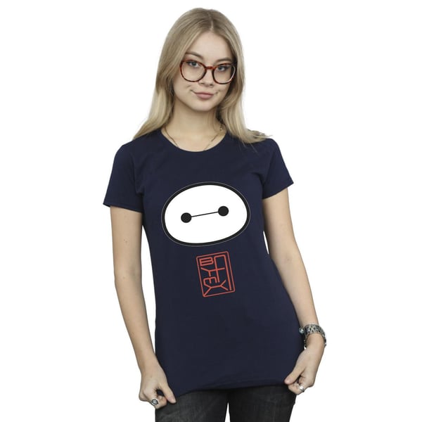 Disney Womens/Ladies Big Hero 6 Baymax Icon Cotton T-Shirt