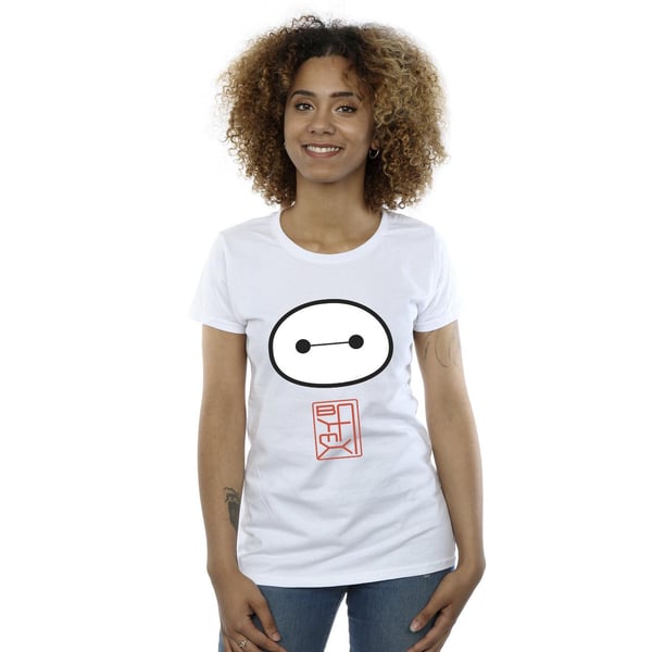 Disney Womens/Ladies Big Hero 6 Baymax Icon Cotton T-Shirt