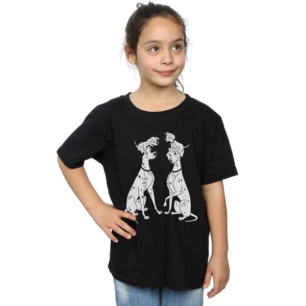 Disney Girls 101 Dalmatians Family Cotton T-Shirt