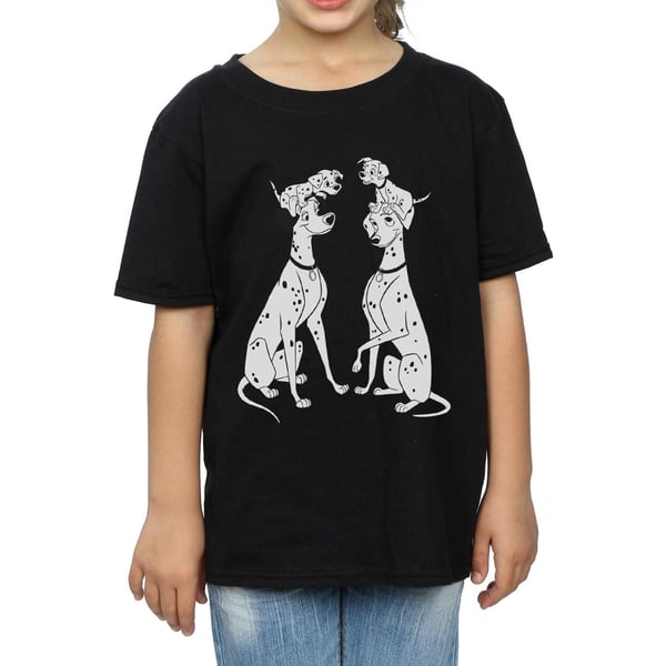 Disney Girls 101 Dalmatians Family Cotton T-Shirt