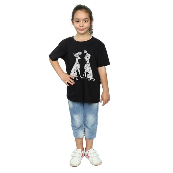 Disney Girls 101 Dalmatians Family Cotton T-Shirt