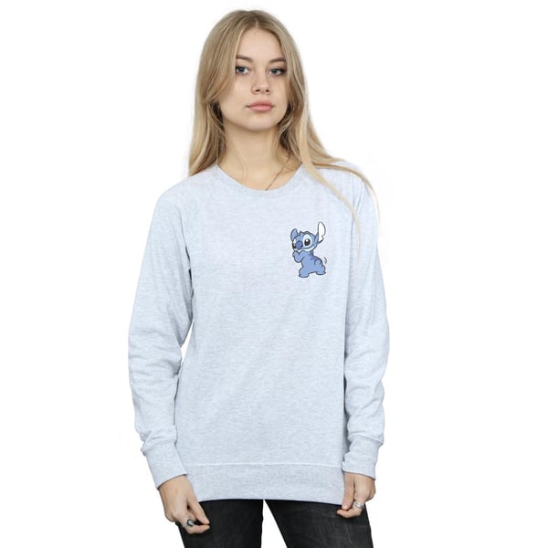 Disney Womens/Ladies Lilo And Stitch Stitch Backside Breast Print Sweatshirt