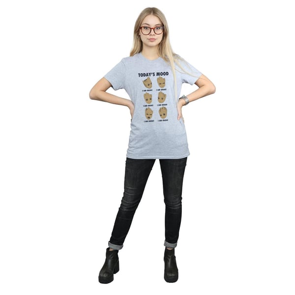 Guardians Of The Galaxy Womens/Ladies Today´s Mood Baby Groot Boyfriend T-Shirt