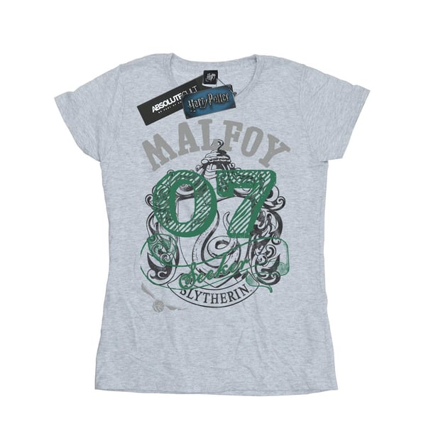 Harry Potter Womens/Ladies Malfoy Slytherin Cotton T-Shirt
