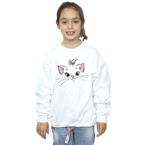 Disney Girls Classics Marie Face Pocket Sweatshirt