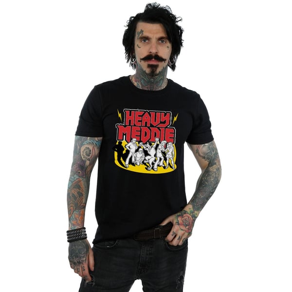 Scooby Doo Mens Heavy Meddle Cotton T-Shirt