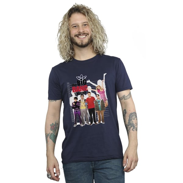 The Big Bang Theory Mens IQ Group T-Shirt