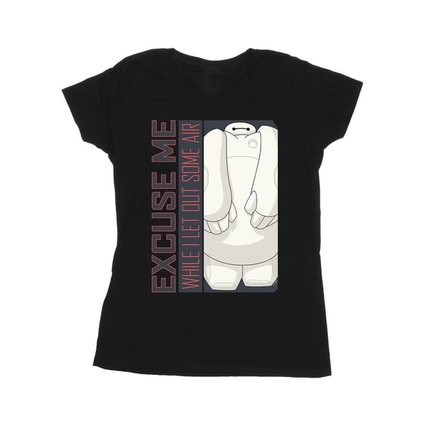 Disney Womens/Ladies Big Hero 6 Baymax Excuse Me Some Air Cotton T-Shirt
