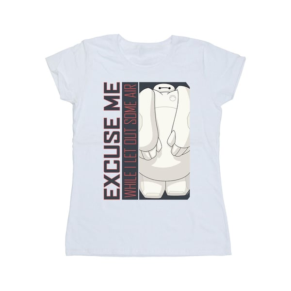 Disney Womens/Ladies Big Hero 6 Baymax Excuse Me Some Air Cotton T-Shirt