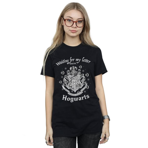 Harry Potter Womens/Ladies Waiting For My Letter Hogwarts Cotton Boyfriend T-Shirt