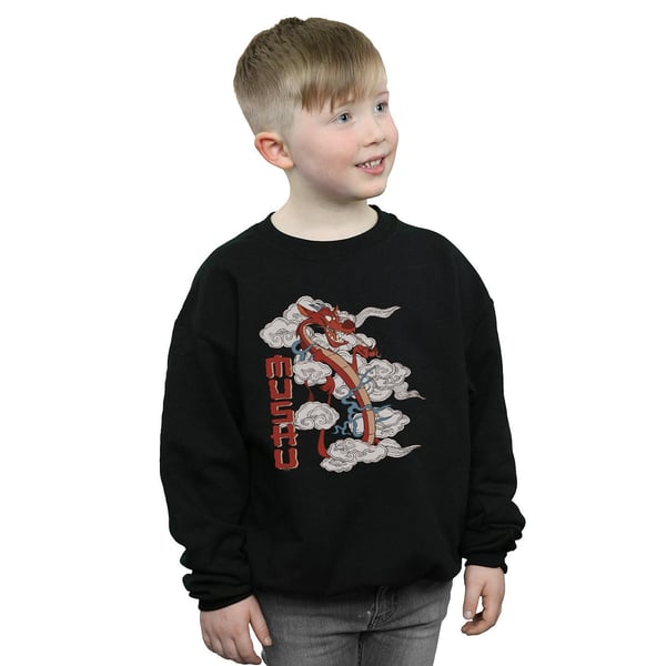 Disney Boys Mulan Mushu Dragon Sweatshirt