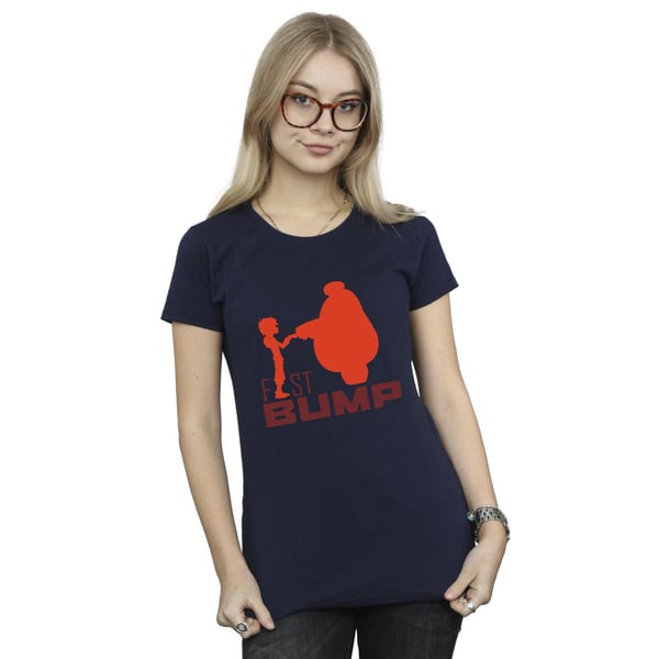 Disney Womens/Ladies Big Hero 6 Baymax Fist Bump Cutout Cotton T-Shirt