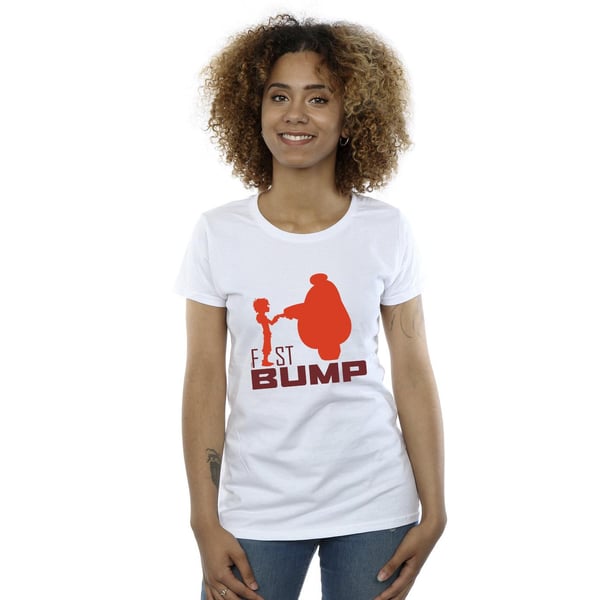 Disney Womens/Ladies Big Hero 6 Baymax Fist Bump Cutout Cotton T-Shirt