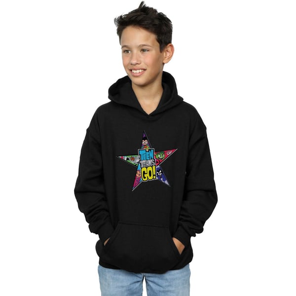DC Comics Boys Teen Titans Go Star Logo Hoodie