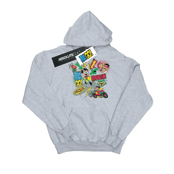 DC Comics Boys Teen Titans Go Robin Montage Hoodie