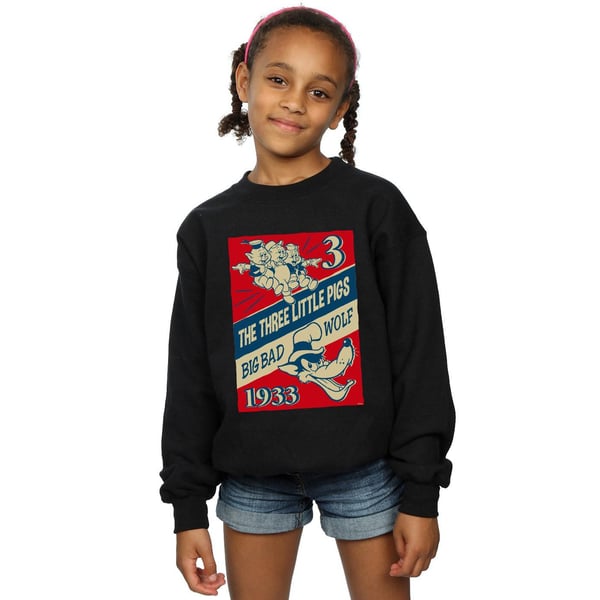 Disney Girls Three Little Pigs And The Big Bad Wolf Sweatshirt