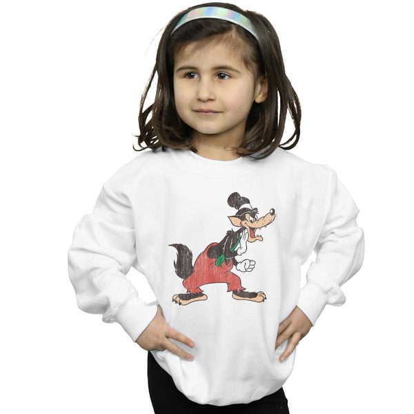 Disney Girls Three Little Pigs Big Bad Wolf Sweatshirt