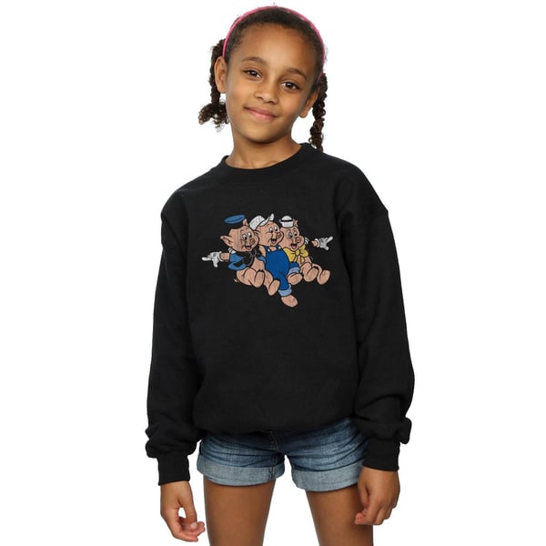 Disney Girls Three Little Pigs Jump Sweatshirt