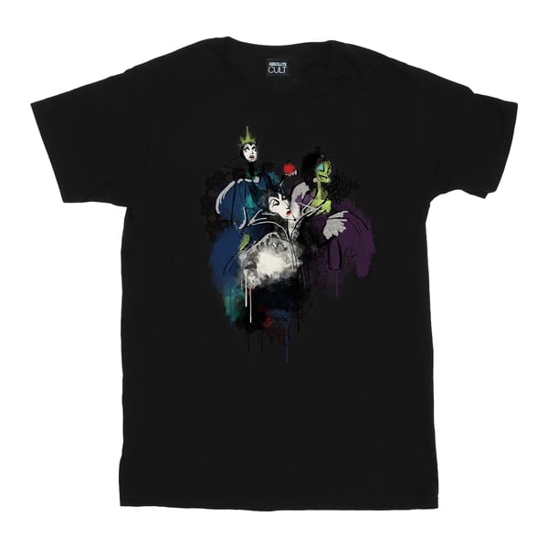 Disney Girls Villains Sketch T-shirt i bomull