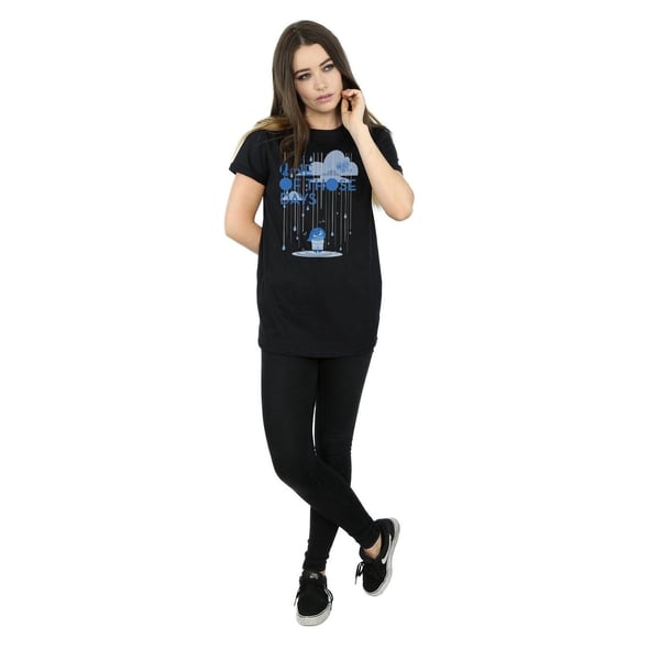 Inside Out Womens/Ladies One Of Those Days Cotton Boyfriend T-Shirt