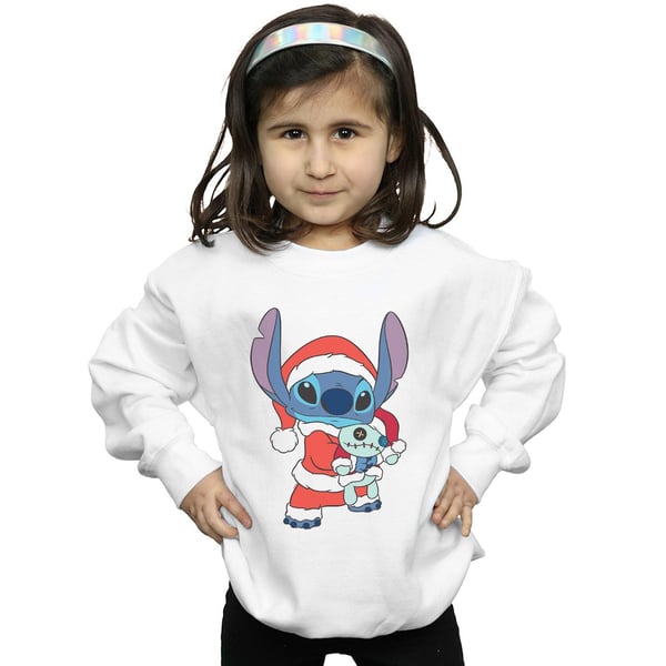 Disney Girls Lilo And Stitch Stitch Christmas Sweatshirt