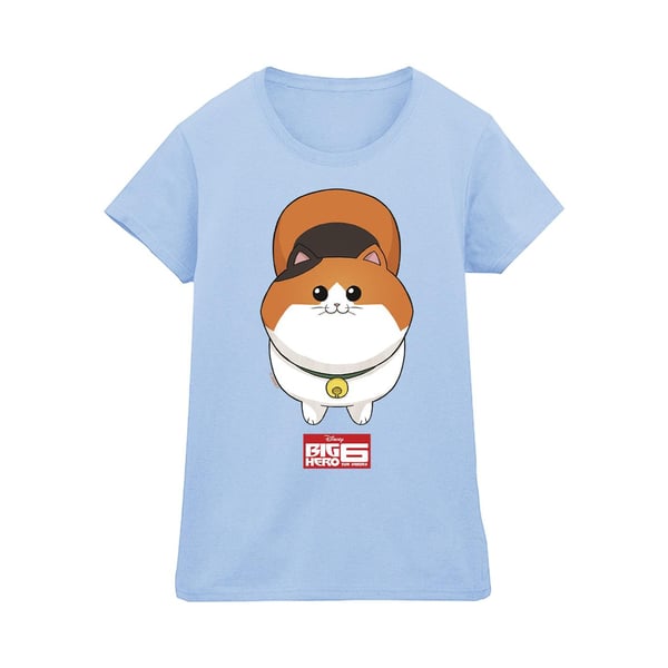 Disney Naiset/Naisten Big Hero 6 Baymax Kitten Face Puuvilla T-paita