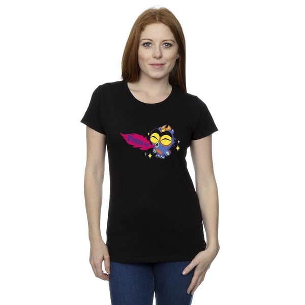 Disney Womens/Ladies Big Hero 6 Baymax Fred Fired Up Cotton T-Shirt