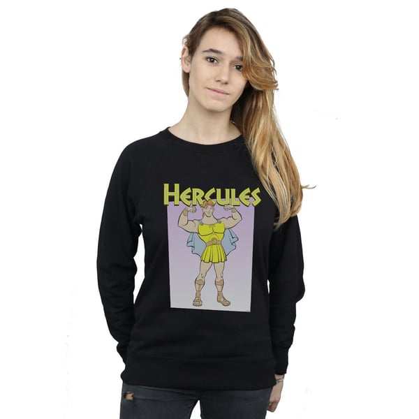 Disney Womens/Ladies Hercules Muscles Sweatshirt