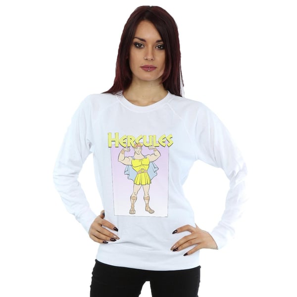 Disney Womens/Ladies Hercules Muscles Sweatshirt