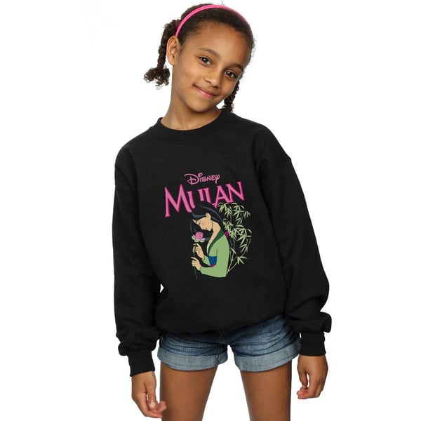 Disney Girls Mulan Pink Magnolia Sweatshirt
