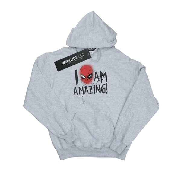 Marvel Womens/Ladies Spider-Man I Am Amazing Hoodie
