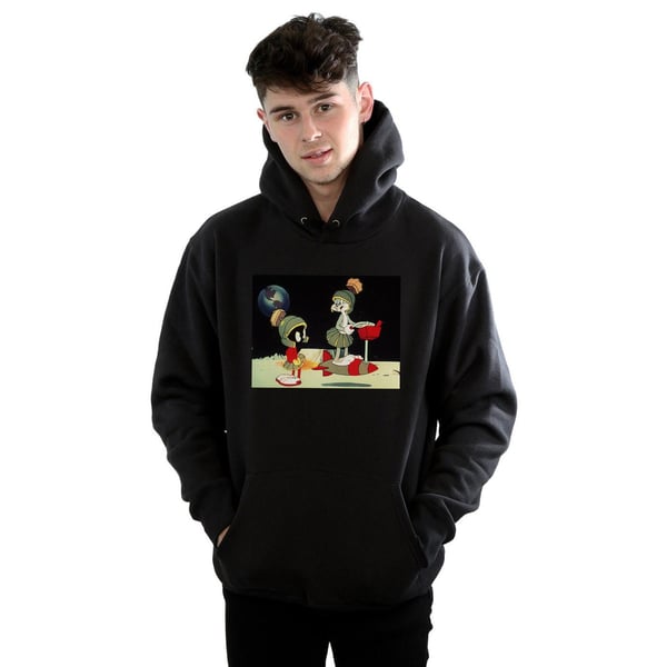 Looney Tunes Mens Bugs Bunny Spaced Hoodie