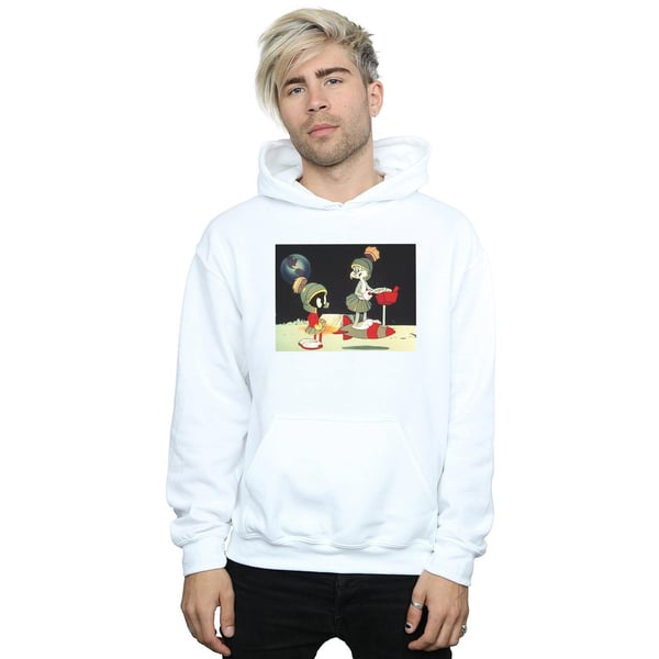 Looney Tunes Mens Bugs Bunny Spaced Hoodie