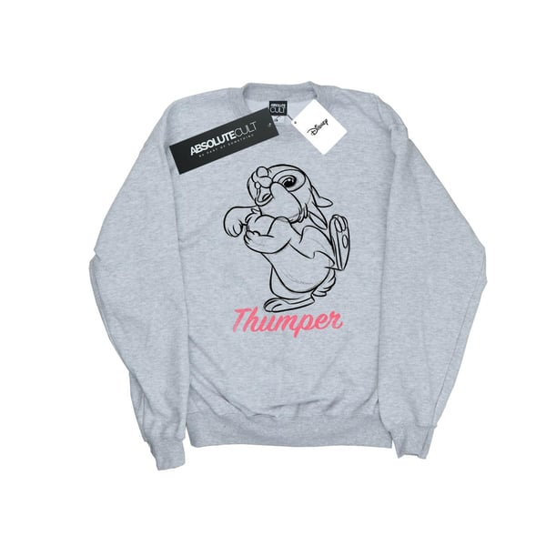 Disney Dam Bambi Thumper Linjeteckning Tröja