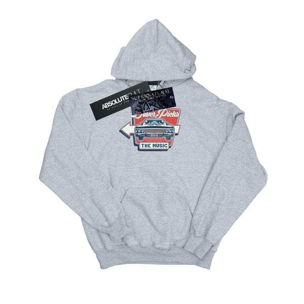 Supernatural Womens/Ladies Driver Picks The Music Hoodie Supernatural Womens/Ladies Driver Picks The Music Hoodie