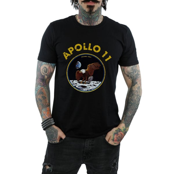 NASA Mens Classic Apollo 11 Cotton T-Shirt