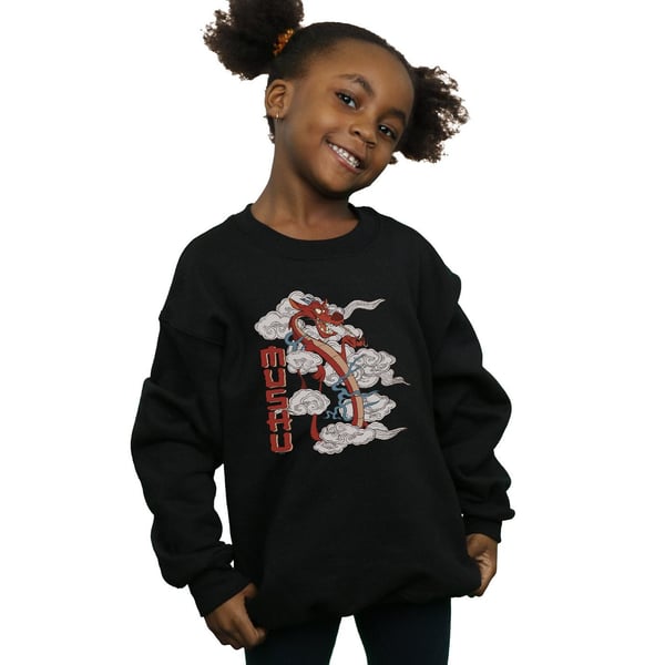 Disney Girls Mulan Mushu Dragon Sweatshirt